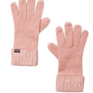 VICTORIA'S SECRET GEM EMBLISHED SOFT GLOVES